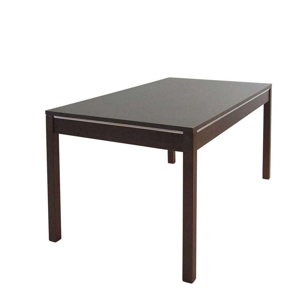 Tisch in Wengefarben 160 cm