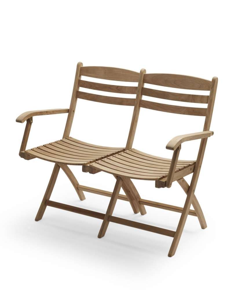 Skagerak - Selandia 2-Sitzer Bank - Teak - outdoor