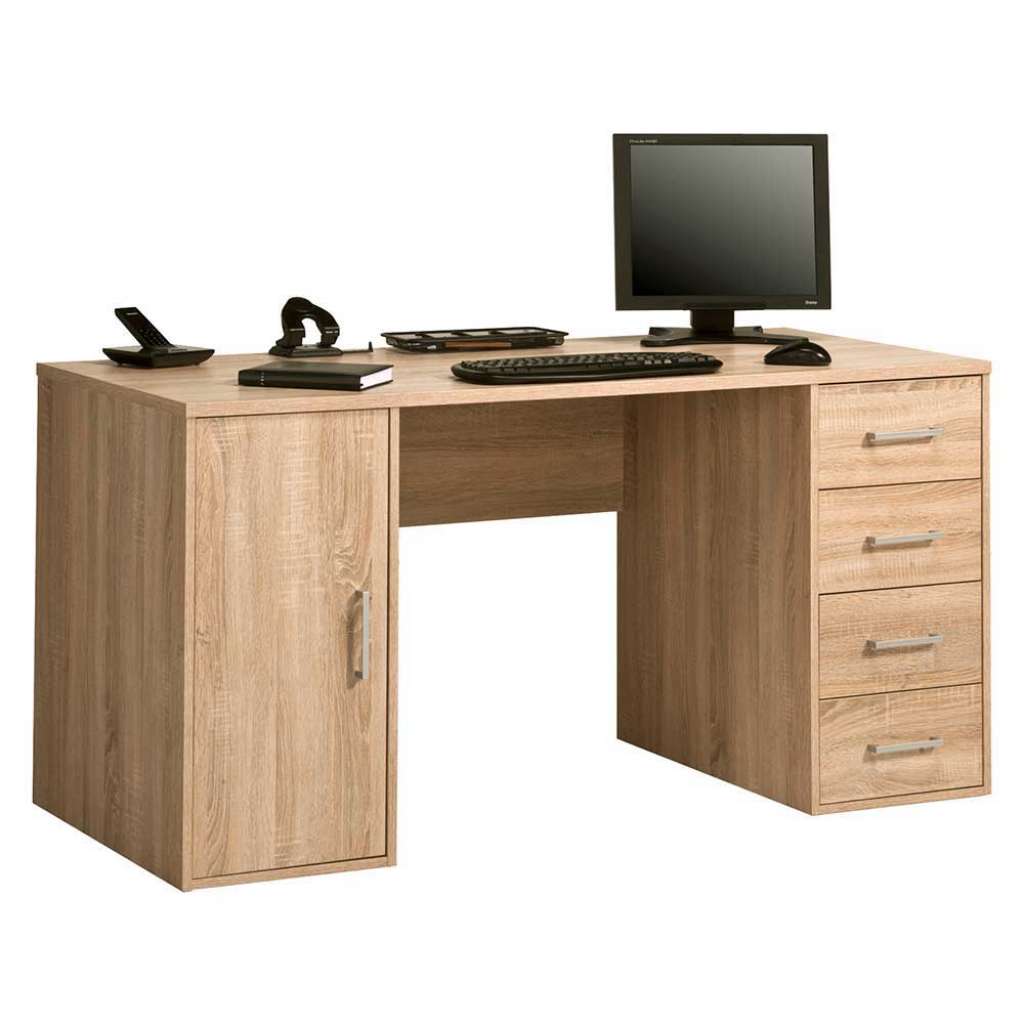 Bürotisch in Eiche Sonoma 150 cm