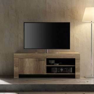 Fernseh Unterschrank in Wildeichefarben 140 cm breit