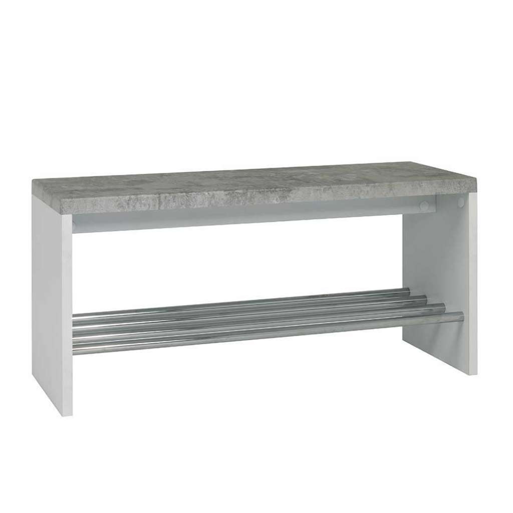 Flurbank mit Schuhablage in