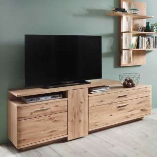 Fernsehboard aus Eiche Bianco geölt 210 cm breit