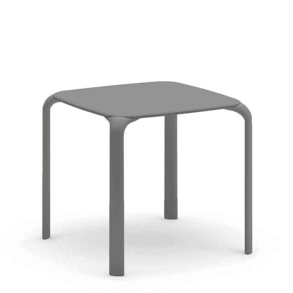 Retrotisch in Grau Outdoor geeignet
