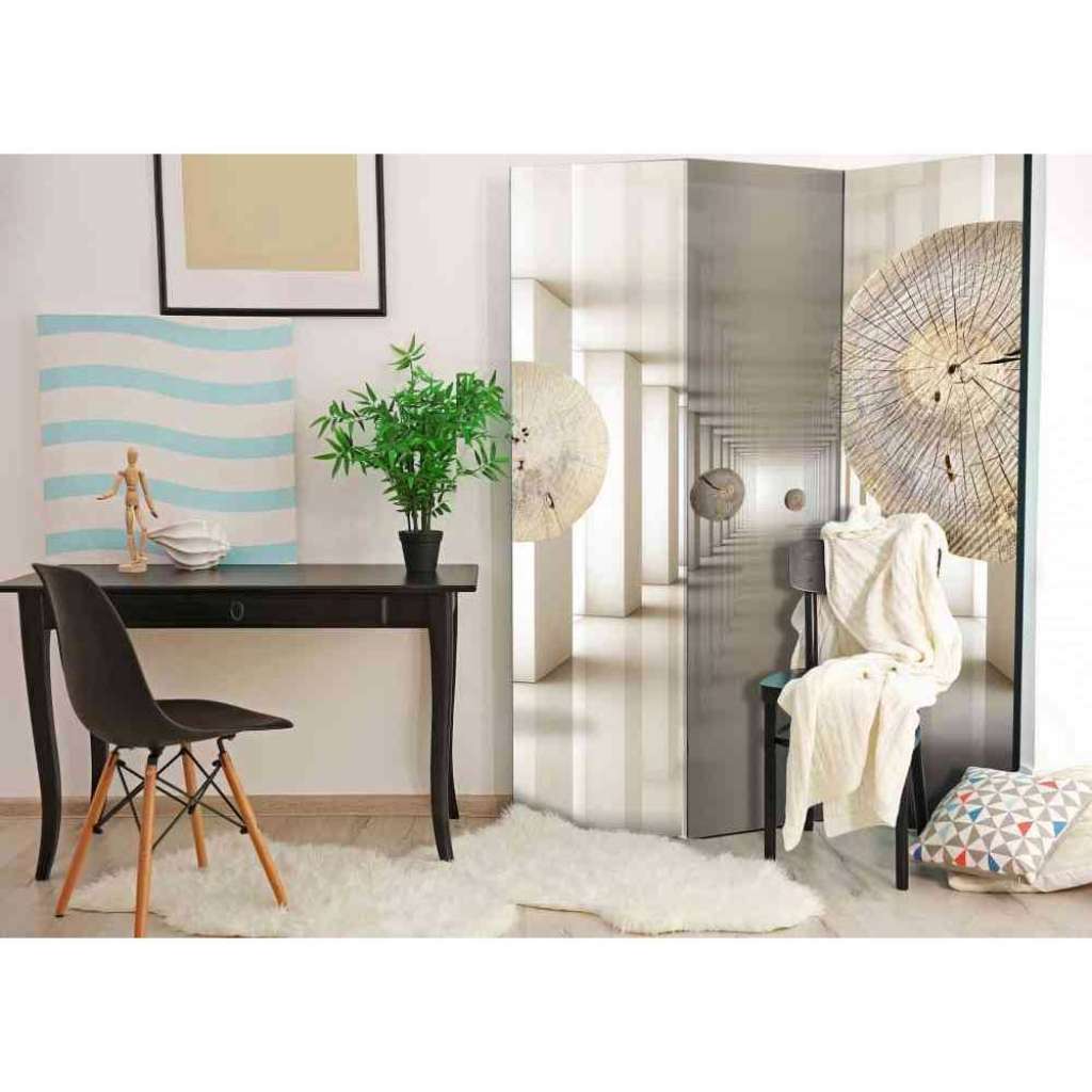 Paravent mit Säulengang Motiv 135 cm breit