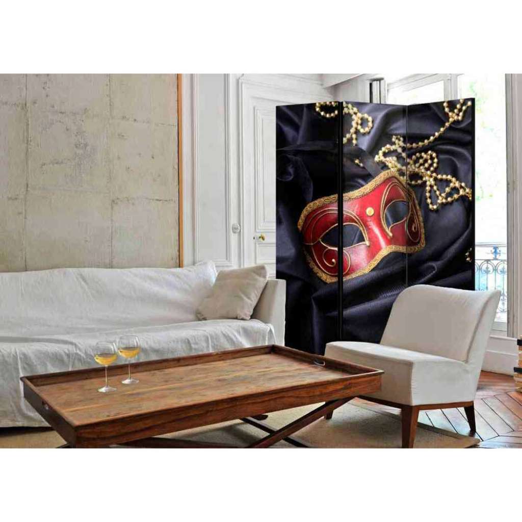 Leinwand Paravent mit venezianischem Motiv 135 cm breit