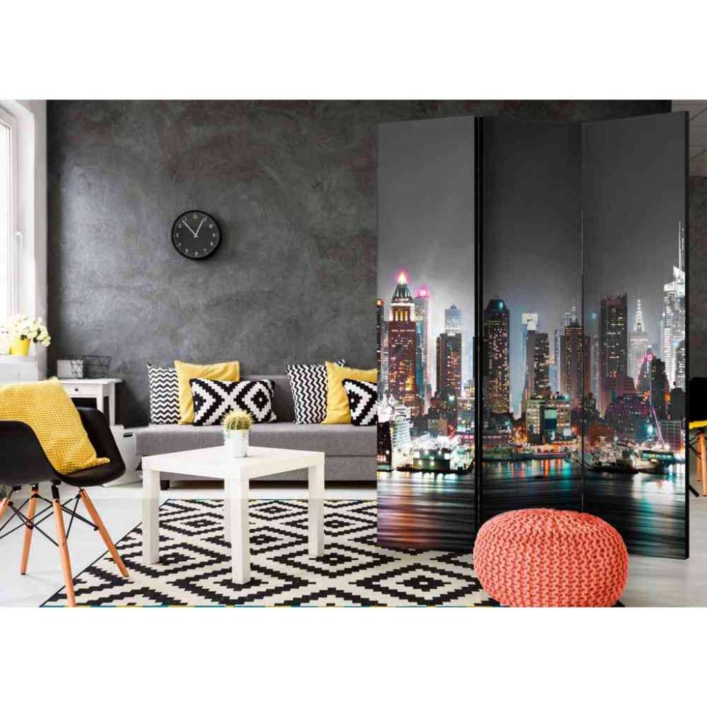 Leinwand Paravent New York Motiv mit modern