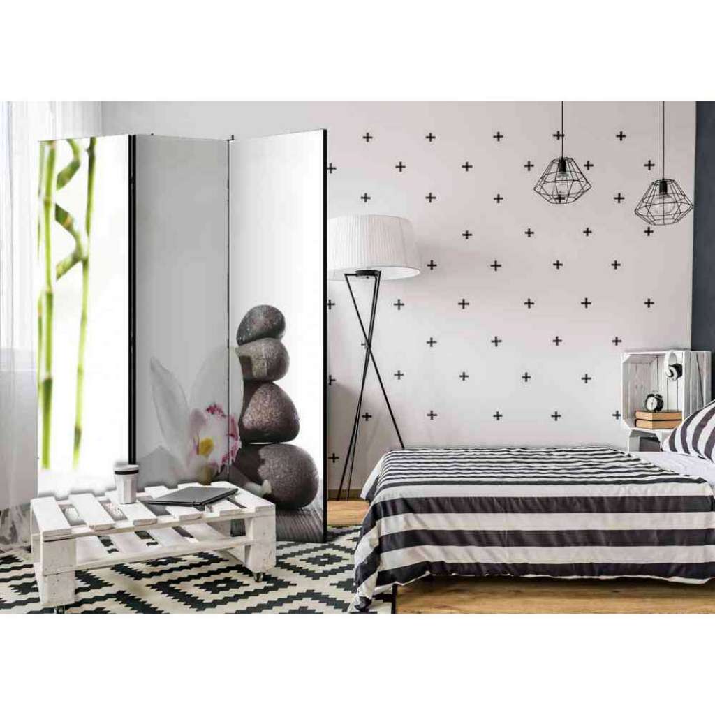 Spanische Wand im Zen Design drei Elementen