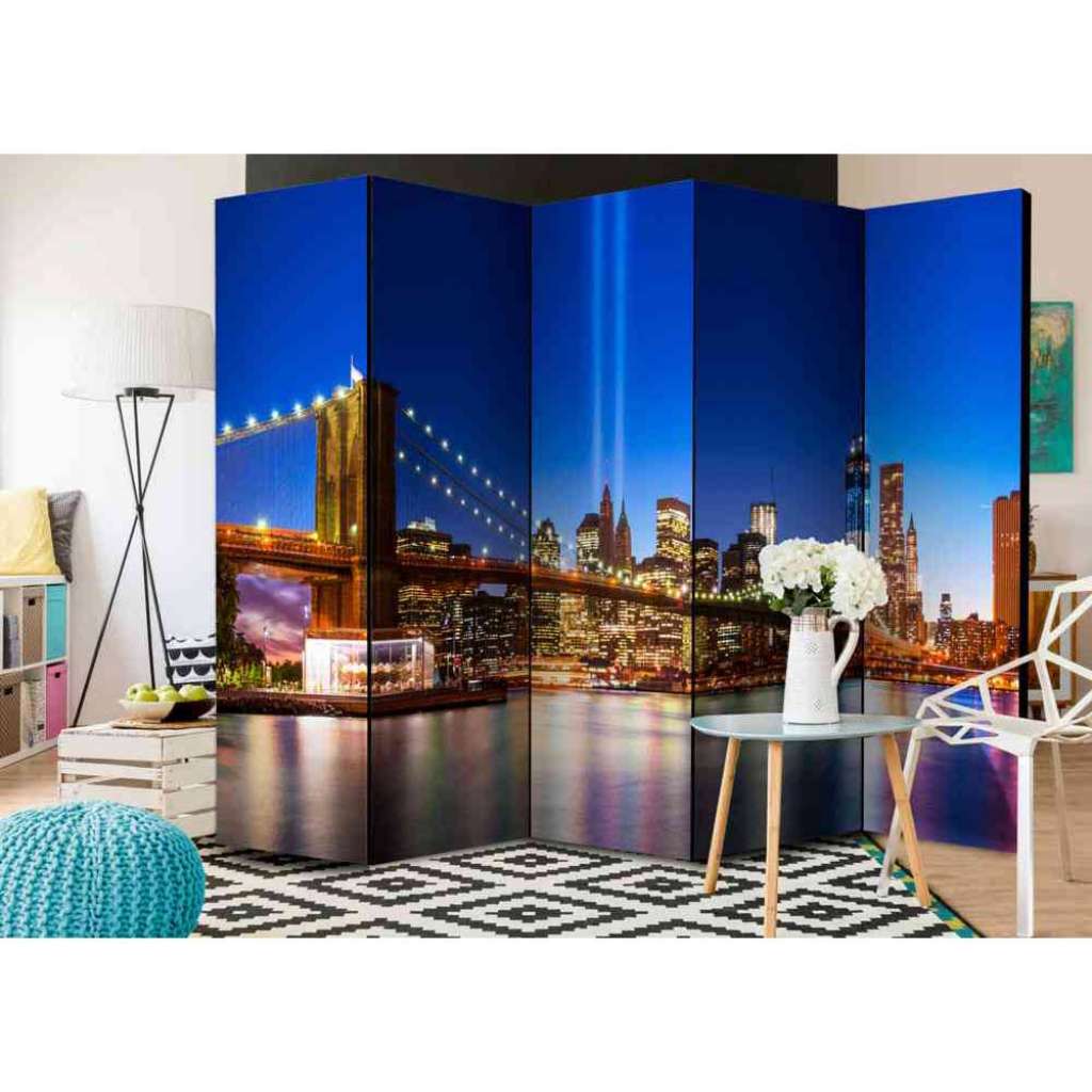 Falt Paravent mit New York Motiv 5-teilig