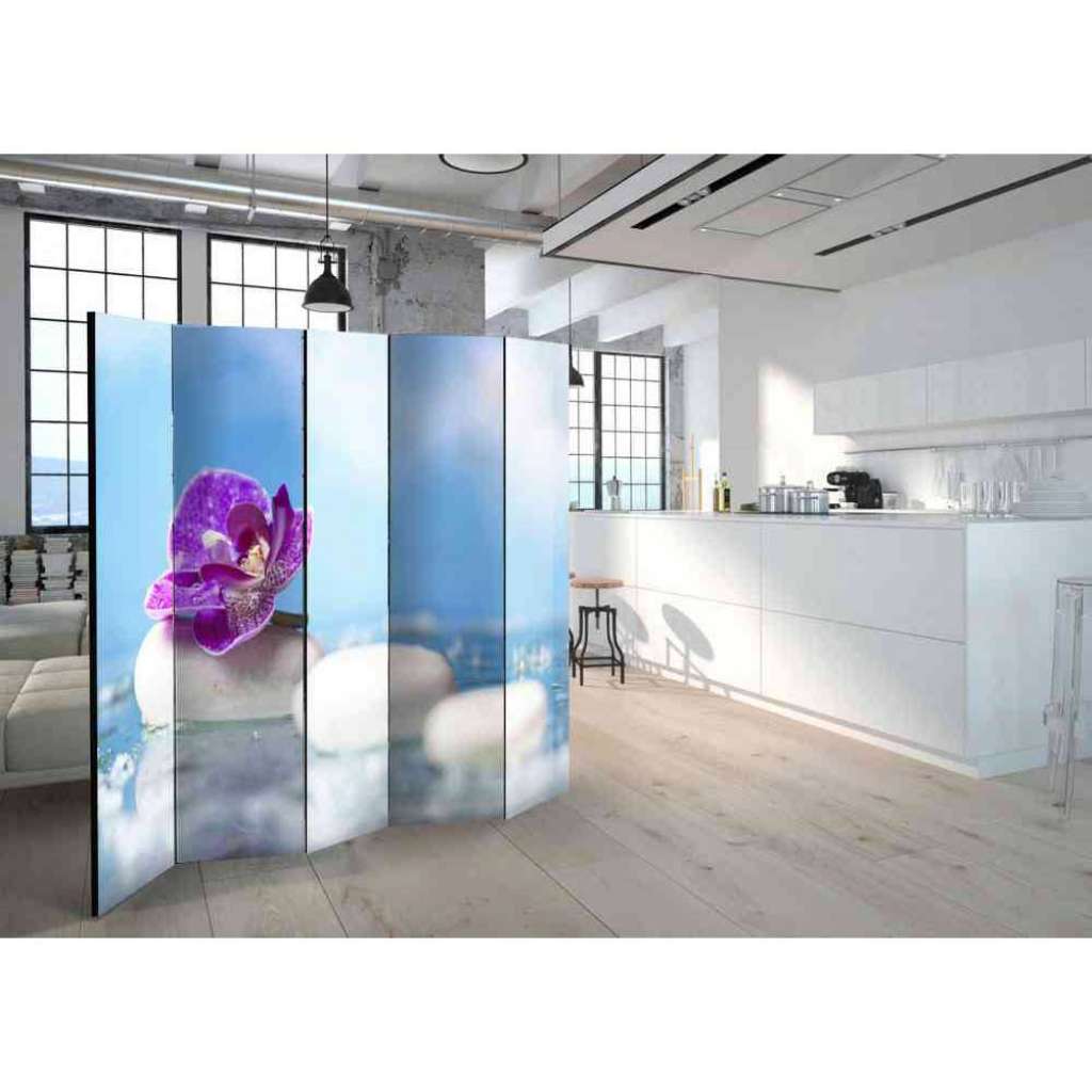 Spanischer Raumteiler mit Spa Motiv 225 cm breit