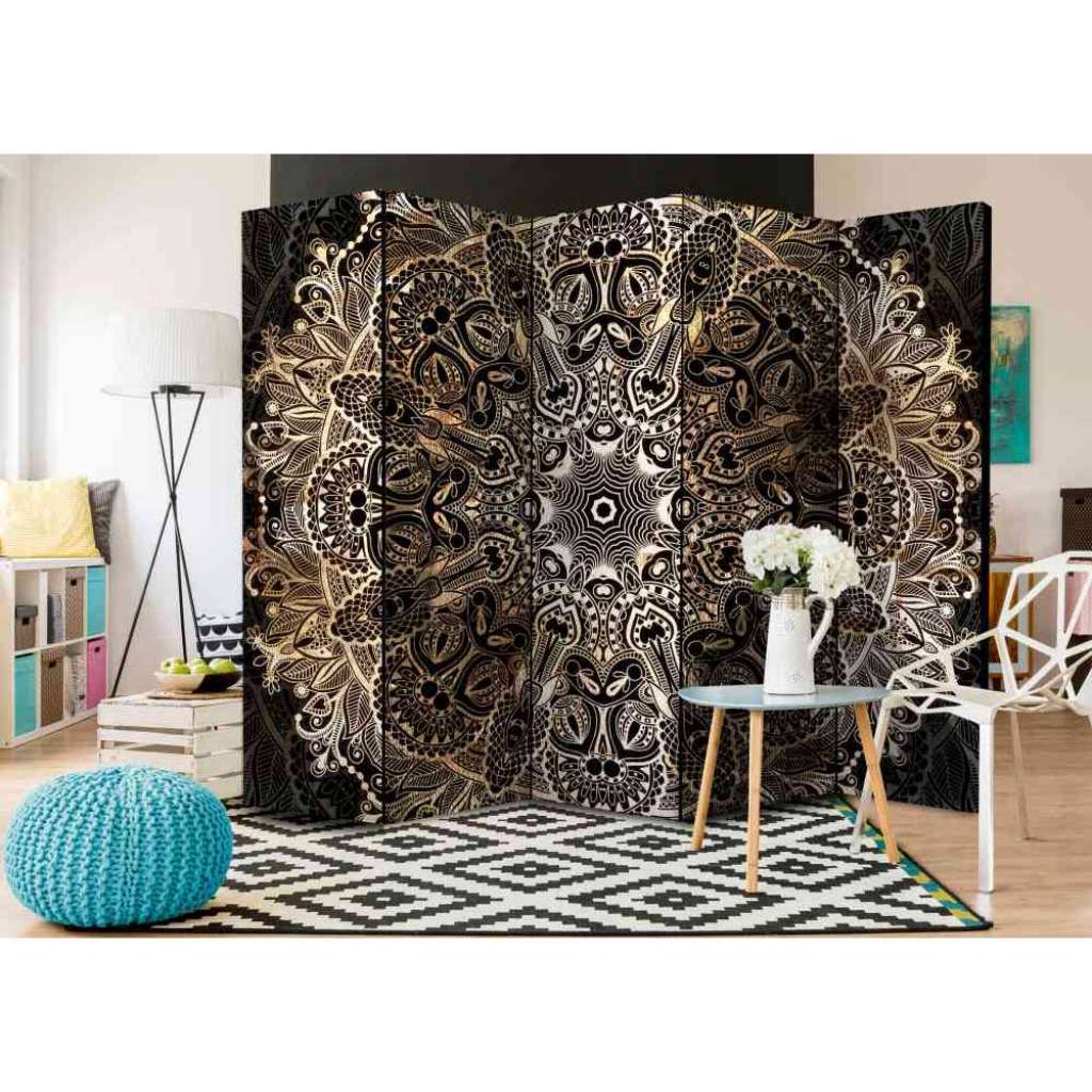 Spanische Wand Mandala Motiv 225 cm breit
