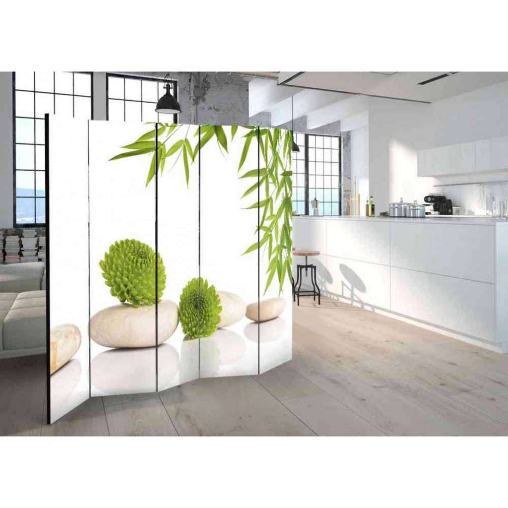Spa Paravent im Zen Design fünf Elementen