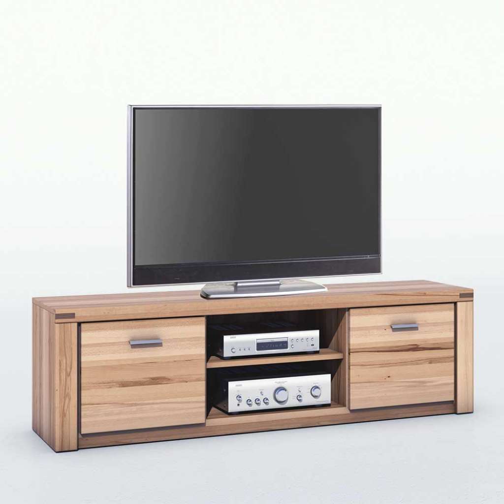 Fernsehtisch aus Kernbuche Massivholz 170 cm breit