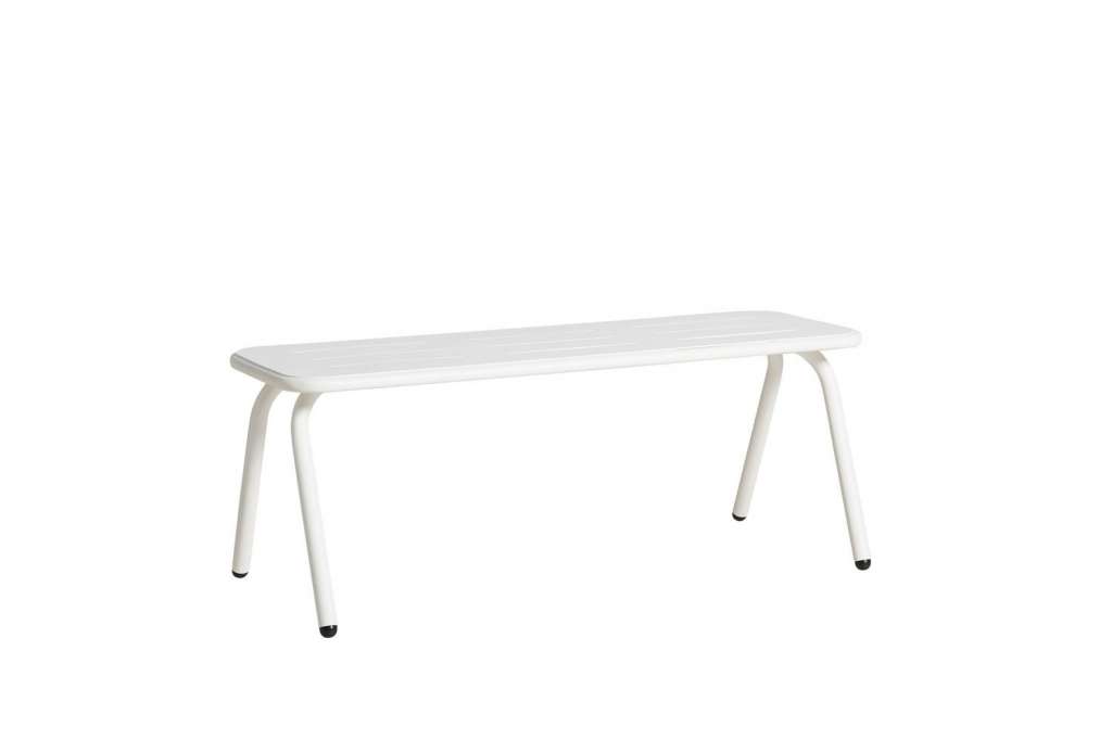 Woud - Ray Bank - White - ohne Armlehne - outdoor