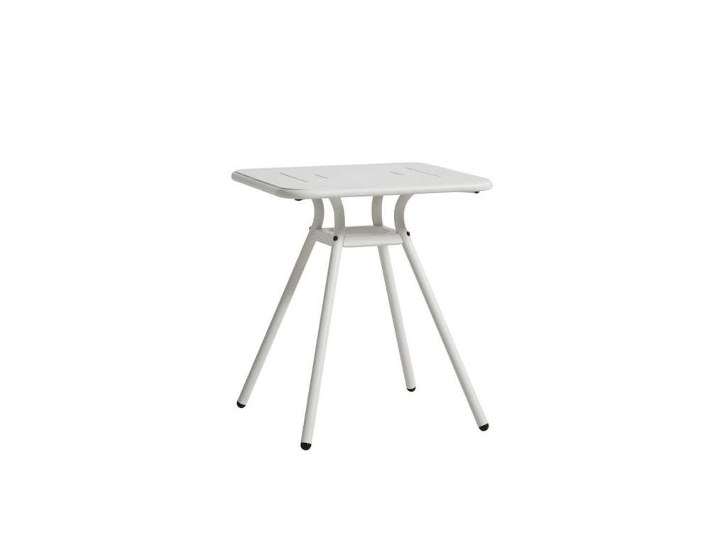 Woud - Ray Square Café Tisch  - White - indoor