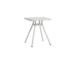 Woud - Ray Square Café Tisch  - White - indoor
