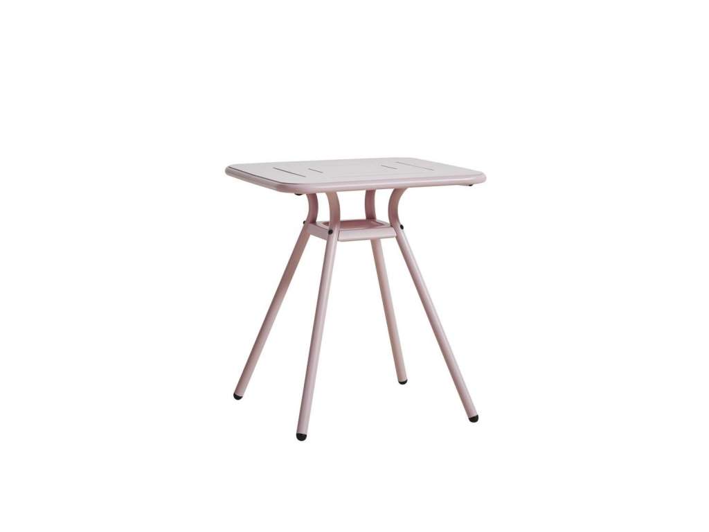 Woud - Ray Square Café Tisch  - Rose pink - indoor