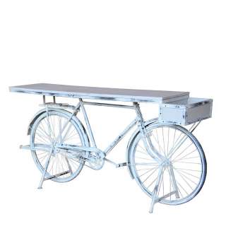 Flur Konsolentisch im Fahrrad Design Shabby Chic