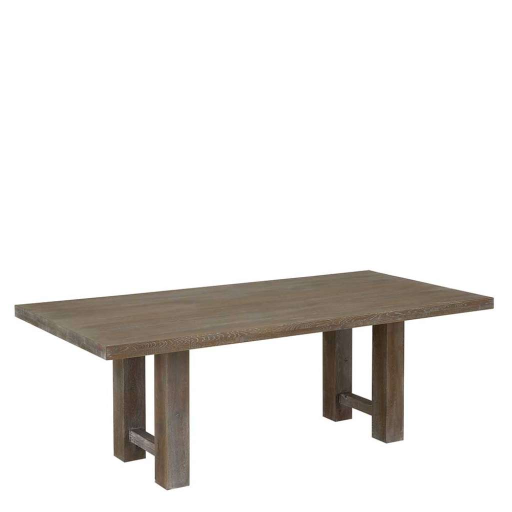 Esszimmertisch in Eiche gekälkt Landhausstil