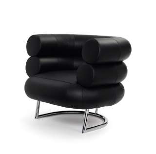 Classicon - Bibendum Sessel - Classic Leder Rot - Gestell verchromt - indoor