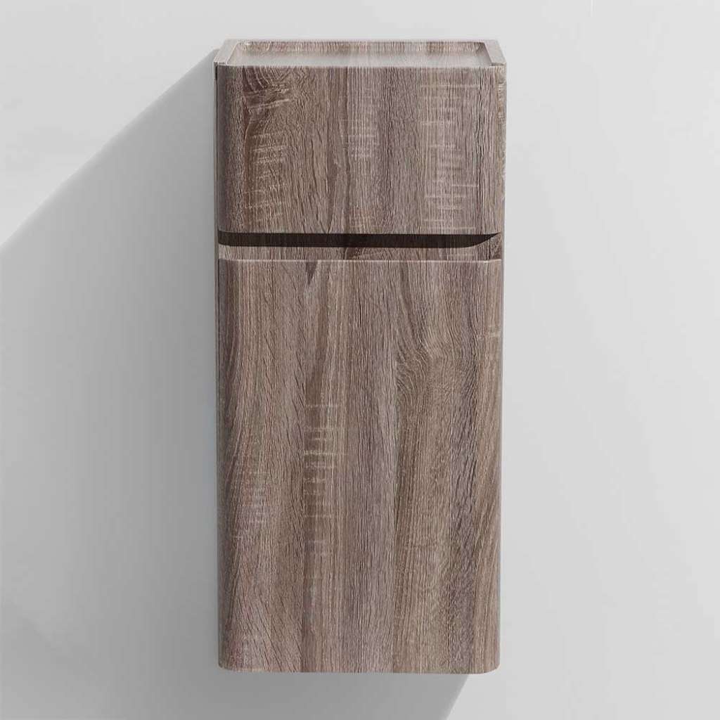 Bad Unterschrank in Eichefarben 35 cm breit
