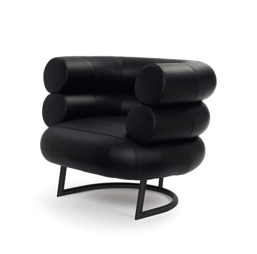 Classicon - Bibendum Sessel - Premium Leder Coconut - Gestell schwarz - indoor