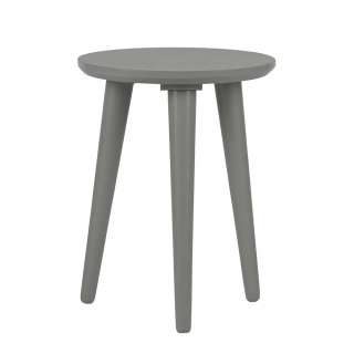 Runder Beistelltisch in Beton Grau Loft Style