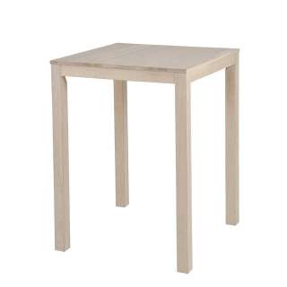 Echtholz Bartisch aus Esche Massivholz 90 cm hoch