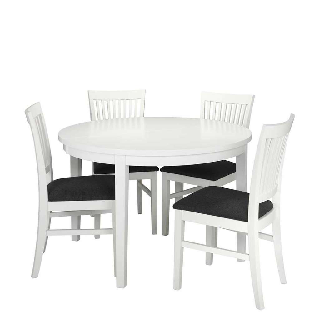 Esszimmergarnitur im Skandi Design ausziehbarem Tisch (5-teilig)