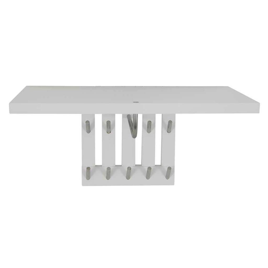 Hängegarderobe in Weiß 60 cm breit