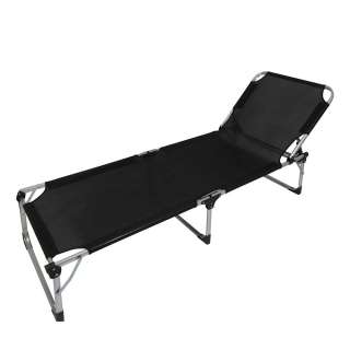 Relax Gartenliege aus Aluminium und Webstoff zusammenklappbar
