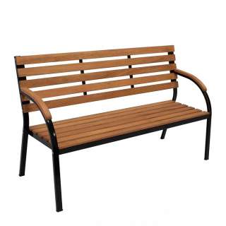 Balkonbank aus Eukalyptusholz 160 cm breit