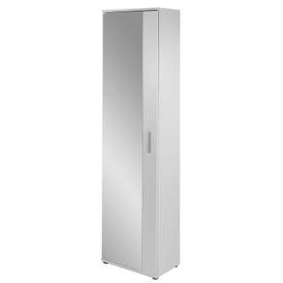 Flurschrank in Weiß Spiegel Tür