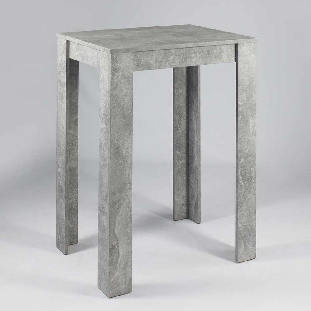 Tresentisch in Beton Grau 80 cm breit