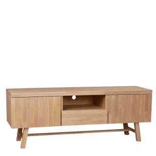 Fernseher Unterschrank aus Eiche Massivholz 160 cm breit