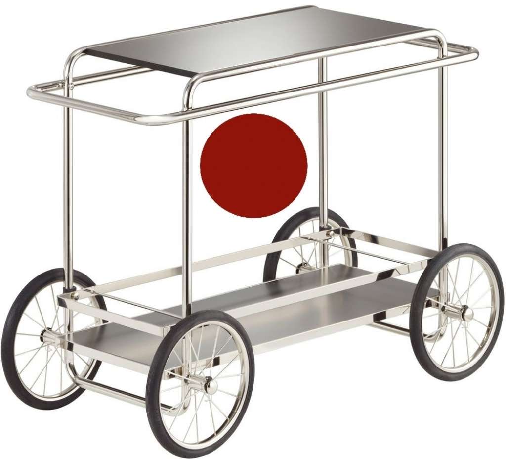 Tecta - M4R Konsolwagen - rot - indoor