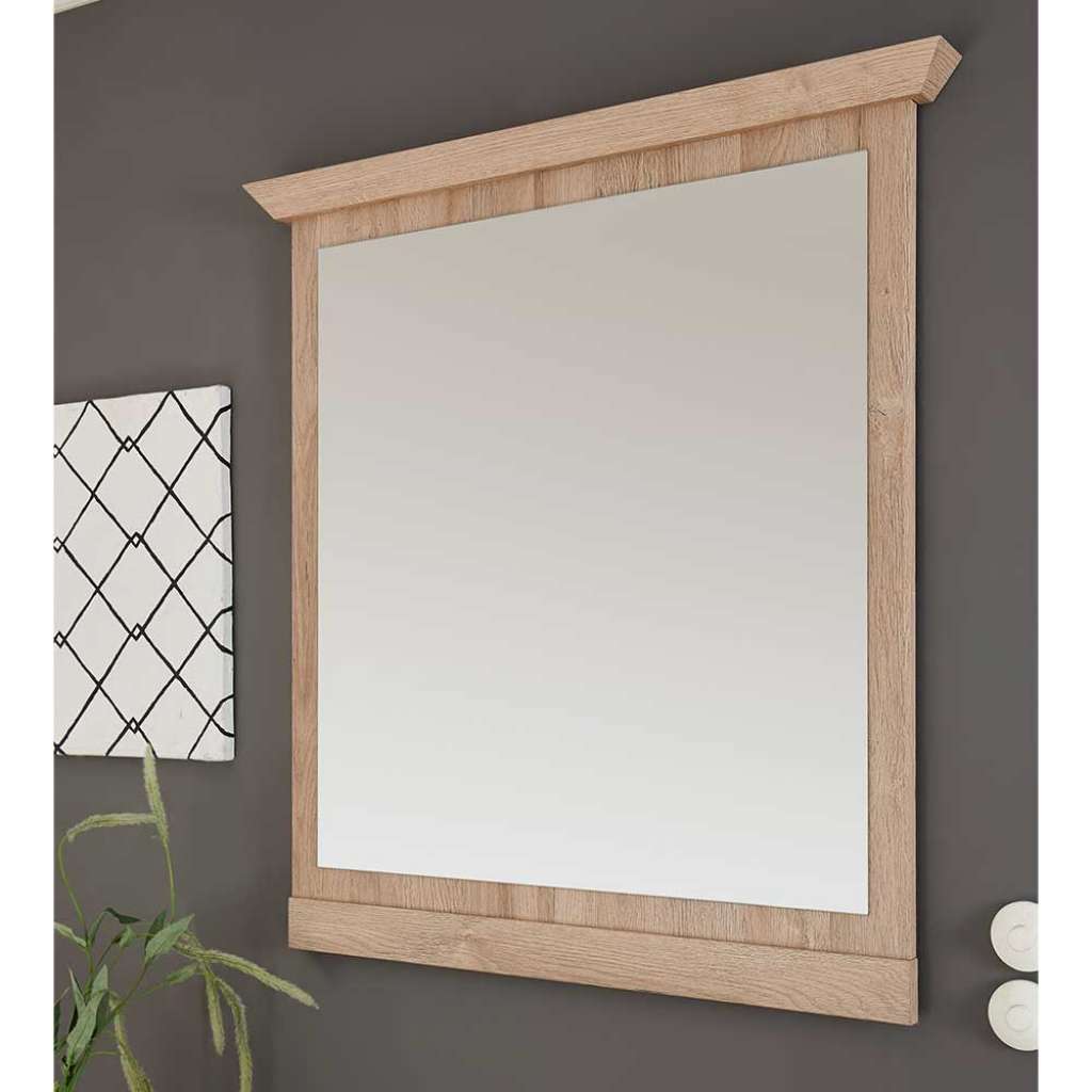 Flurspiegel in Eiche Bianco Landhaus Design