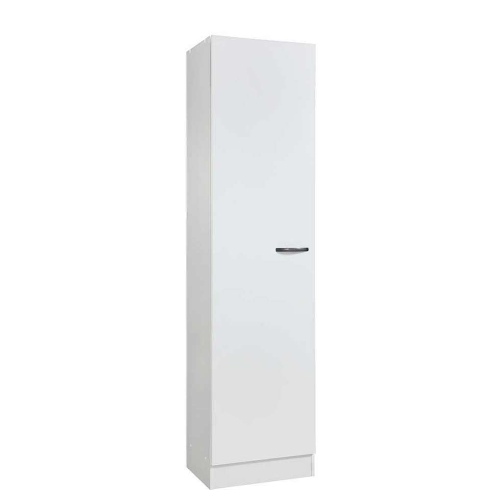 Garderobenschrank in Weiß 50 cm breit