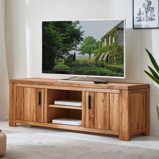 TV Board aus Wildeiche teilmassiv 155 cm breit