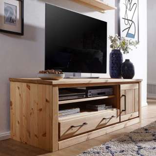 TV Schrank aus Kiefer Massivholz Landhausstil