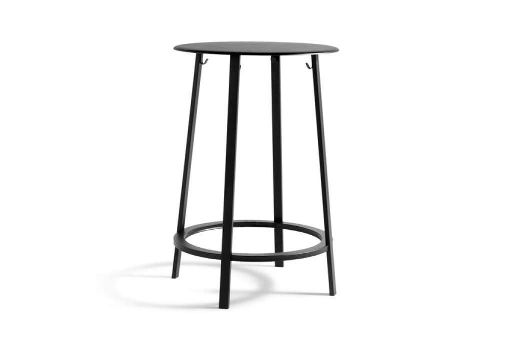 HAY - Revolver Tisch - black - indoor