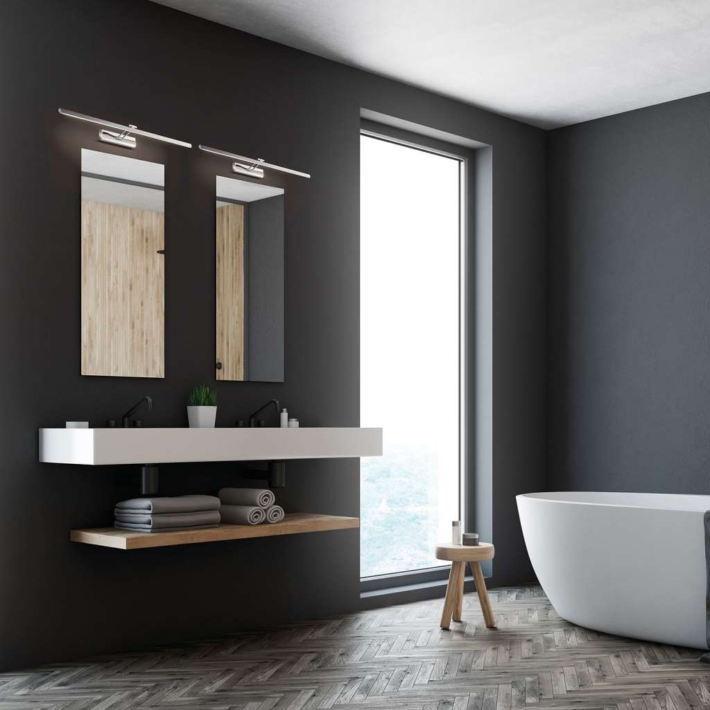 home24 LED-Wandleuchte Baabe VI