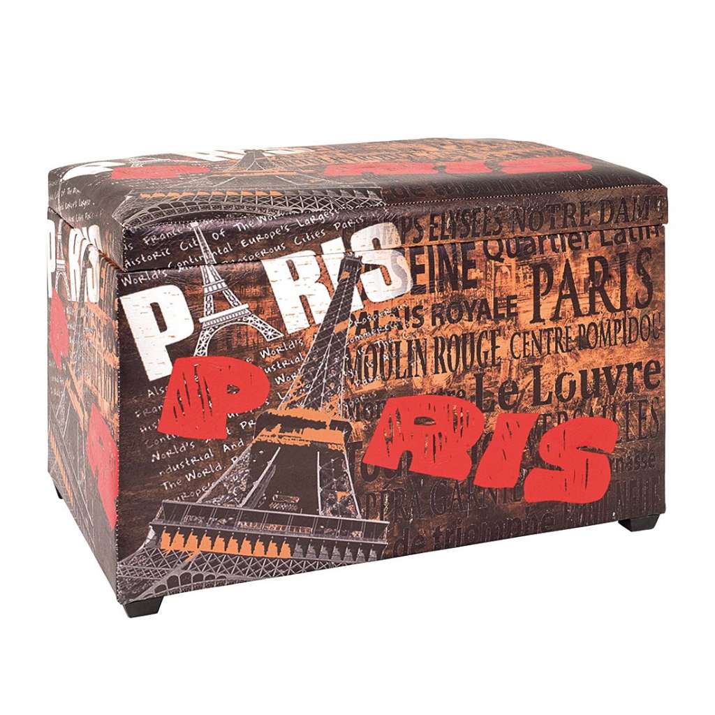 home24 Sitztruhe Tour Eiffel Vintage