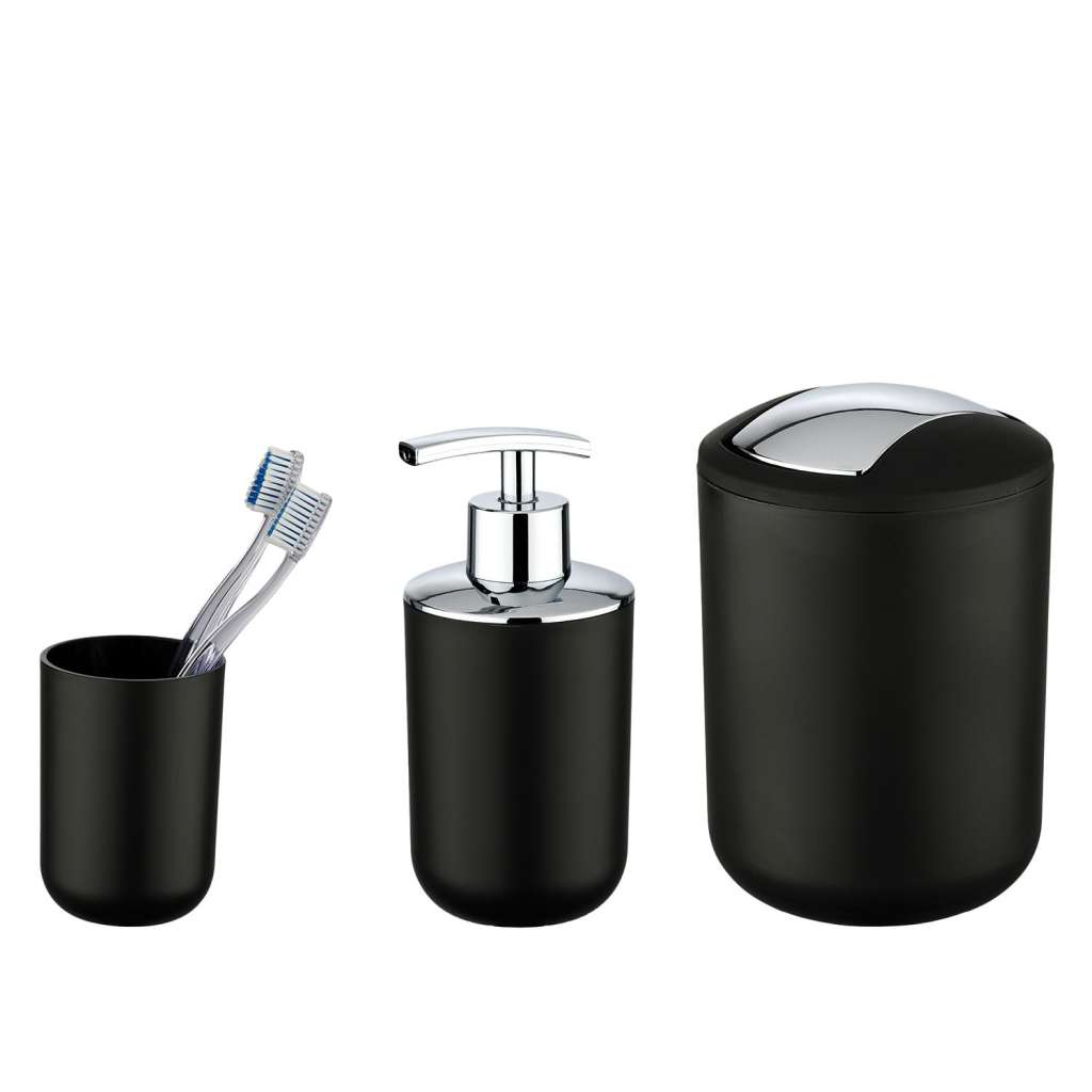 home24 Bad-Accessoire-Set Brasil (3-teilig)