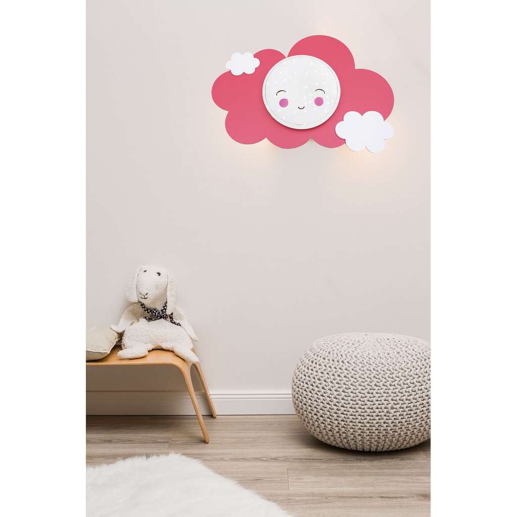 home24 LED-Deckenleuchte Wolke Starlight I