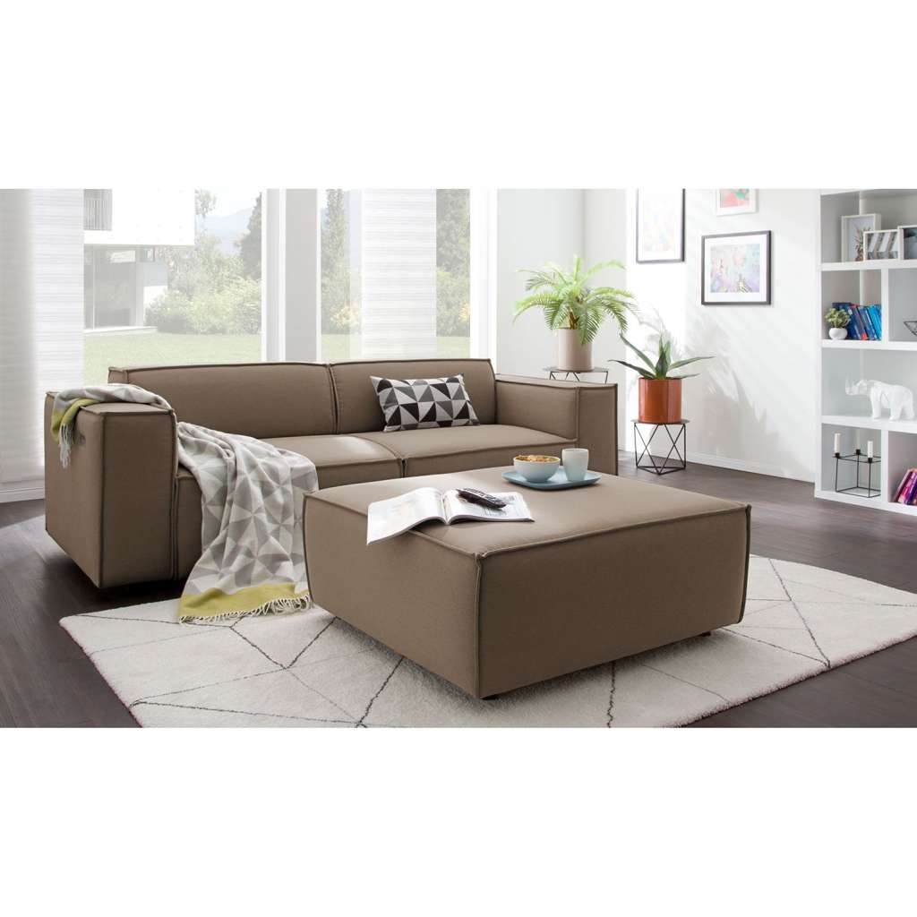 home24 Polsterhocker Kinx II