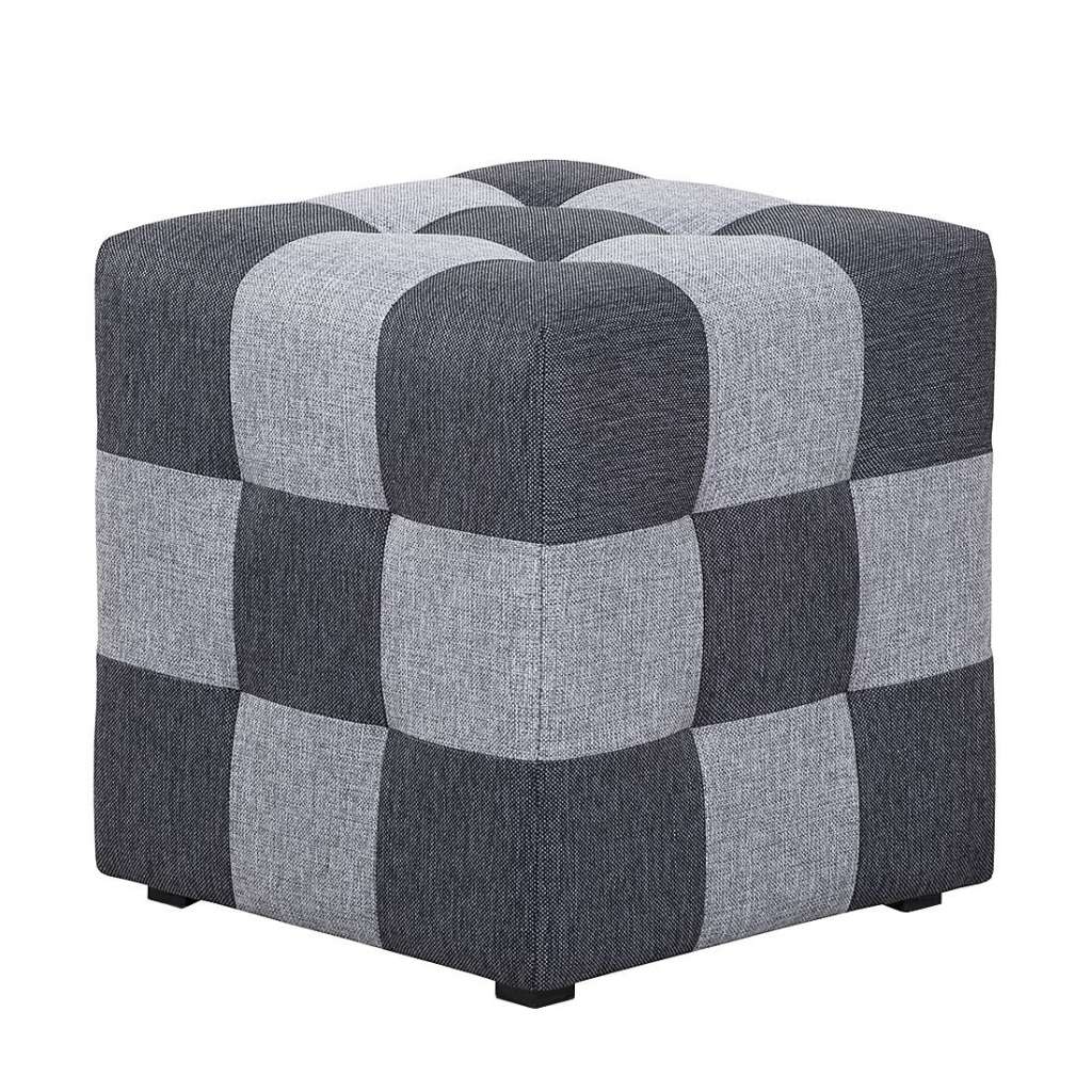 home24 Hocker Chess Webstoff