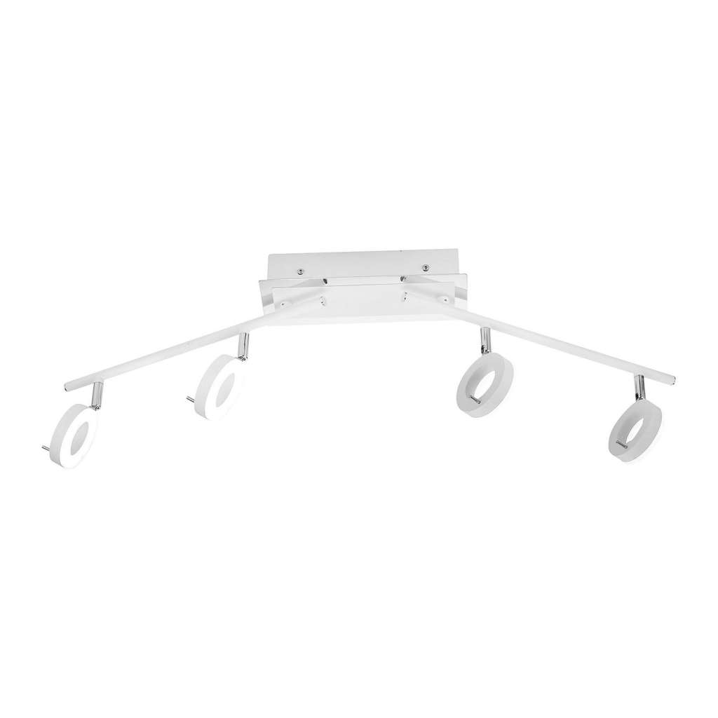 home24 LED-Deckenleuchte Sileda IV