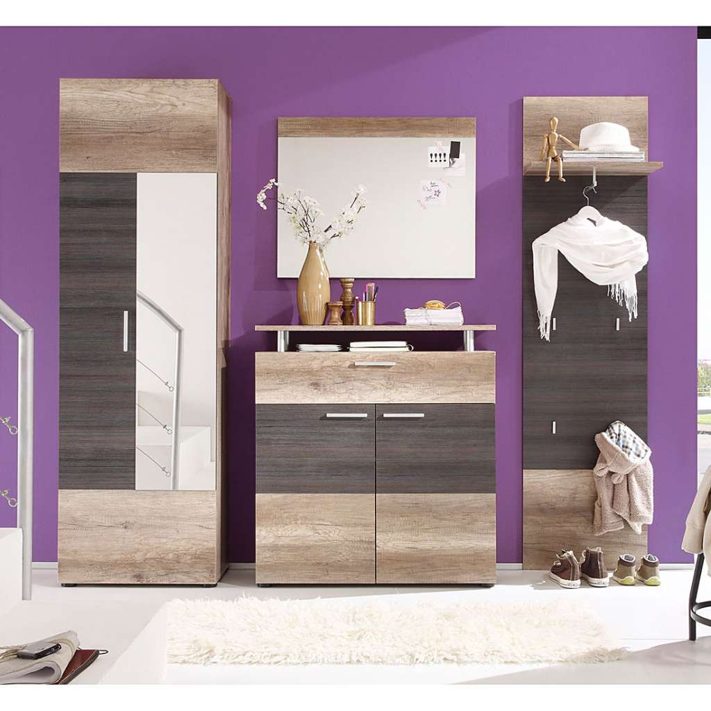 home24 Garderobenset Rockland (4-teilig)