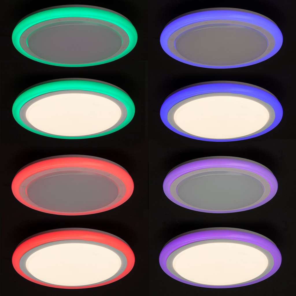 home24 LED-Wand- und Deckenleuchte Tizian