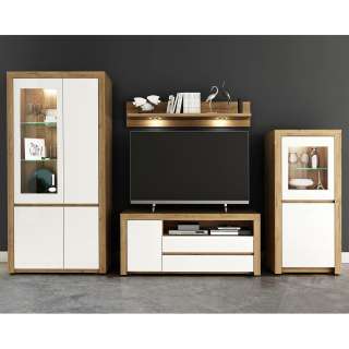 home24 Vitrinenschrank Bunnell